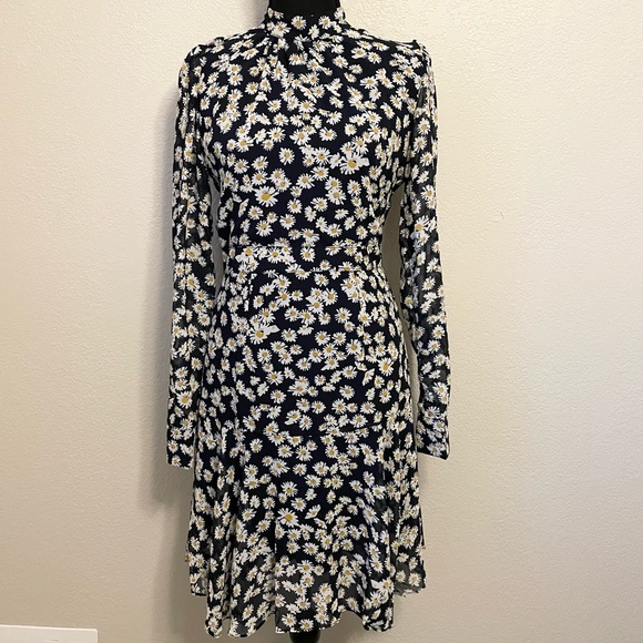 70/21 Daisy Long Sleeve Printed Dress - Picture 3 of 11